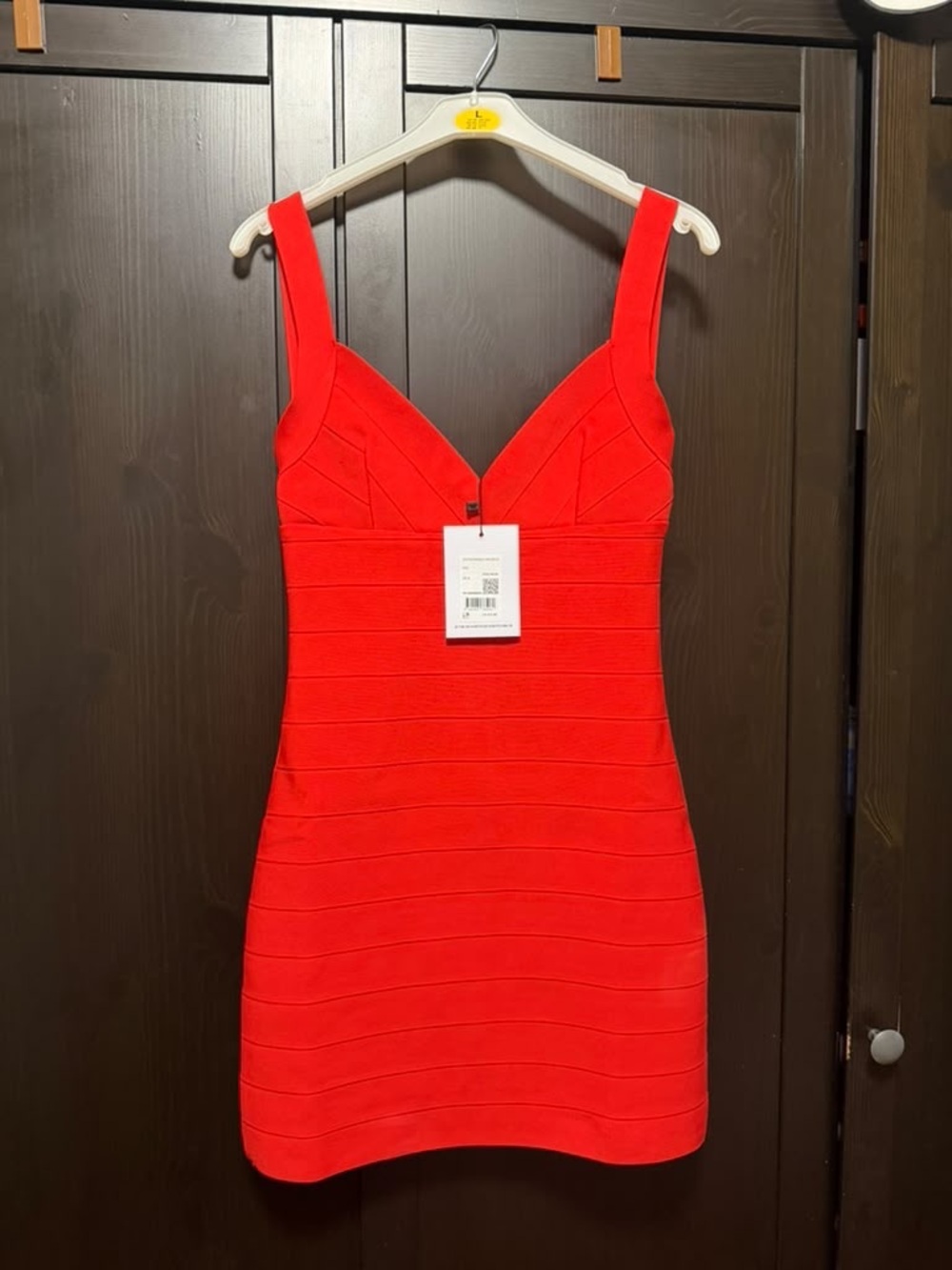 Justina Bandage/ princess polly Vibrant Red Bandage Mini Dress